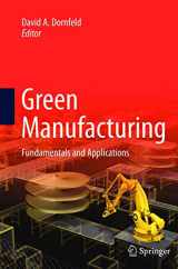 9781489990150-1489990151-Green Manufacturing: Fundamentals and Applications
