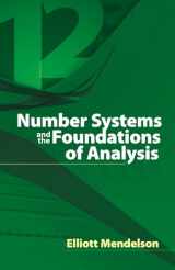 9780486457925-0486457923-Number Systems and the Foundations of Analysis (Dover Books on Mathematics)