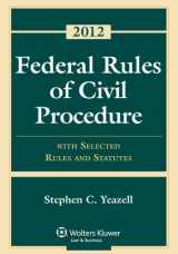 9781454810896-1454810890-Federal Rules of Civil Procedure: With Selected Rules and Statutes 2012