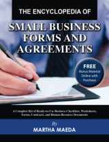 9781601382481-1601382480-The Encyclopedia of Small Business Forms and Agreements: A Complete Kit of Ready-to-Use Business Checklists, Worksheets, Forms, Contracts, and Human Resource Documents With Companion CD-ROM