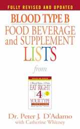 9780425183120-0425183122-Blood Type B Food, Beverage and Supplement Lists (Eat Right 4 Your Type)