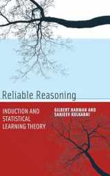 9780262517348-0262517345-Reliable Reasoning: Induction and Statistical Learning Theory (Jean Nicod Lectures)