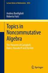 9783642225963-3642225969-Topics in Noncommutative Algebra: The Theorem of Campbell, Baker, Hausdorff and Dynkin (Lecture Notes in Mathematics, 2034)