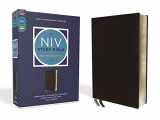 9780310448976-0310448972-NIV Study Bible, Fully Revised Edition (Study Deeply. Believe Wholeheartedly.), Bonded Leather, Black, Red Letter, Comfort Print