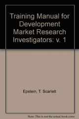 9781873788028-1873788029-Training Manual for Development Market Research Investigators: v. 1