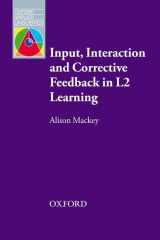 9780194422468-0194422461-Input, Interaction, and Corrective Feedback in L2 Learning (Oxford Applied Linguistics)
