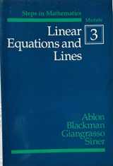 9780846502425-0846502429-Linear Equations and Lines [Steps in Mathematics Modules #3]