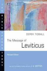 9781514004579-1514004577-The Message of Leviticus: Free to Be Holy (The Bible Speaks Today Series)