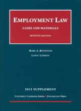 9781609302139-1609302133-Employment Law, Cases and Materials, 7th, 2012 Supplement (University Casebook)