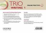 9780194854054-0194854051-Trio Writing: Level 1: Online Practice Student Access Card: Building Better Writers...From The Beginning (Trio Writing)