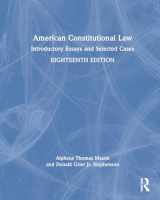 9780367758660-0367758660-American Constitutional Law: Introductory Essays and Selected Cases