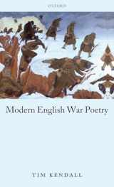 9780199276769-0199276765-Modern English War Poetry