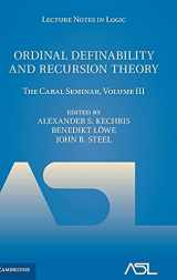 9781107033405-1107033403-Ordinal Definability and Recursion Theory: The Cabal Seminar, Volume III (Lecture Notes in Logic, Series Number 43) (Volume 3)