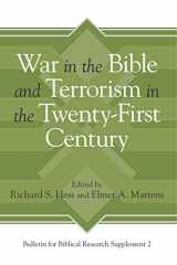 9781575068039-1575068036-War in the Bible and Terrorism in the Twenty-First Century (Bulletin for Biblical Research Supplement)