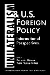 9781588261434-1588261433-Unilateralism and U.S. Foreign Policy: International Perspectives (Center on International Cooperation Studies in Multilateralism)