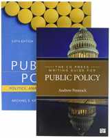 9781544341583-154434158X-BUNDLE: Kraft: Public Policy 6e + Pennock: The CQ Press Writing Guide for Public Policy