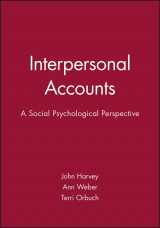 9780631175926-063117592X-Interpersonal Accounts: A Social Psychological Perspective (Social Psychology and Society)