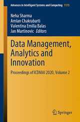 9789811556180-9811556180-Data Management, Analytics and Innovation: Proceedings of ICDMAI 2020, Volume 2 (Advances in Intelligent Systems and Computing, 1175)