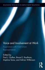 9780415537216-0415537215-Voice and Involvement at Work: Experience with Non-Union Representation (Routledge Research in Employment Relations)