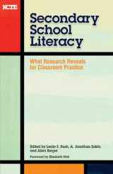 9780814142936-0814142931-Secondary School Literacy: What Research Reveals for Classroom Practice
