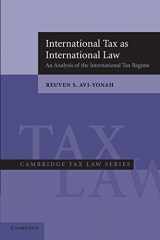 9780521618014-0521618010-International Tax as International Law: An Analysis of the International Tax Regime (Cambridge Tax Law Series)