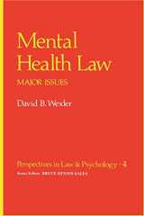 9780306405389-0306405385-Mental Health Law: Major Issues (Perspectives in Law & Psychology)
