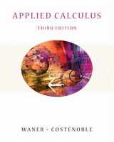 9780534419585-0534419585-Applied Calculus (with InfoTrac) (Available Titles CengageNOW)
