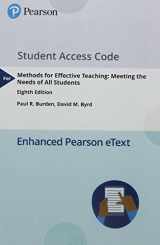9780134695716-0134695712-Methods for Effective Teaching: Meeting the Needs of All Students -- Enhanced Pearson eText -- Enhanced Pearson eText