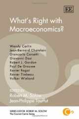 9781781007396-178100739X-What’s Right with Macroeconomics? (The Cournot Centre series)