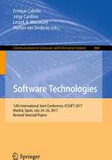 9783319936406-3319936409-Software Technologies: 12th International Joint Conference, ICSOFT 2017, Madrid, Spain, July 24–26, 2017, Revised Selected Papers (Communications in Computer and Information Science, 868)