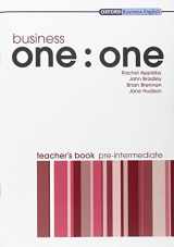 9780194576437-0194576434-Business one:one Pre-Intermediate Teacher's Book