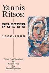 9780918526670-0918526671-Yannis Ritsos: Selected Poems 1938-1988 (New American Translations)