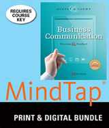 9781305360945-130536094X-Bundle: Business Communication: Process and Product (with Student Premium Website Printed Access Card), 8th + MindTap Business Communication, 1 term (6 months) Printed Access Card