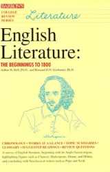 9780812017755-0812017757-English Literature: The Beginnings to 1800 (College Review Series)