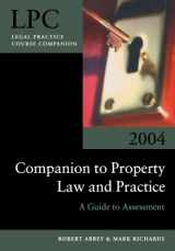 9780199270316-0199270317-Companion to Property Law and Practice (Blackstone Legal Practice Companion)