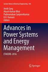 9789811351266-9811351260-Advances in Power Systems and Energy Management: ETAEERE-2016 (Lecture Notes in Electrical Engineering, 436)