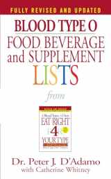 9780425183090-0425183092-Blood Type O Food, Beverage and Supplement Lists (Eat Right 4 Your Type)