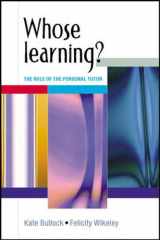 9780335214082-0335214088-Whose Learning?: The Role of the Personal Tutor