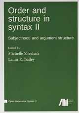 9783961100293-3961100292-Order and structure in syntax II