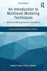 9781848725522-1848725523-An Introduction to Multilevel Modeling Techniques: MLM and SEM Approaches Using Mplus, Third Edition (Quantitative Methodology Series)
