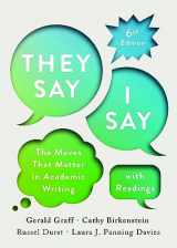 9781324070139-1324070137-"They Say / I Say" with Readings