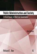 9780765635341-0765635348-Public Administration and Society: Critical Issues in American Governance