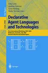 9783540221241-3540221247-Declarative Agent Languages and Technologies: First International Workshop, DALT 2003, Melbourne, Australia, July 15, 2003, Revised Selected and ... (Lecture Notes in Computer Science, 2990)