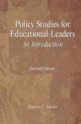 9780130993939-013099393X-Policy Studies for Educational Leaders: An Introduction