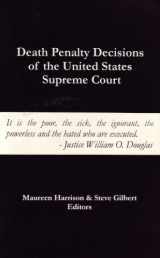 9781880780244-1880780240-Death Penalty Decisions of the United States Supreme Court