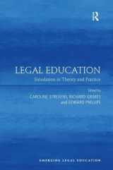 9781472412591-1472412591-Legal Education: Simulation in Theory and Practice (Emerging Legal Education)