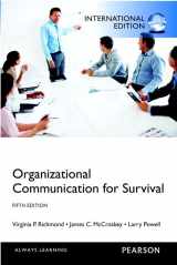 9780205911929-0205911927-Organizational Communication for Survival