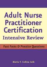 9780826102959-0826102956-Adult Nurse Practitioner Certification: Intensive Review