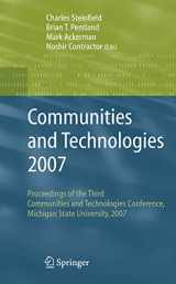 9781846289040-1846289041-Communities and Technologies 2007: Proceedings of the Third Communities and Technologies Conference, Michigan State University 2007