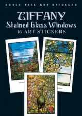 9780486415703-0486415708-Dover Fine Art Stickers: Tiffany Stained Glass Windows: 16 Art Stickers (Dover Art Stickers)